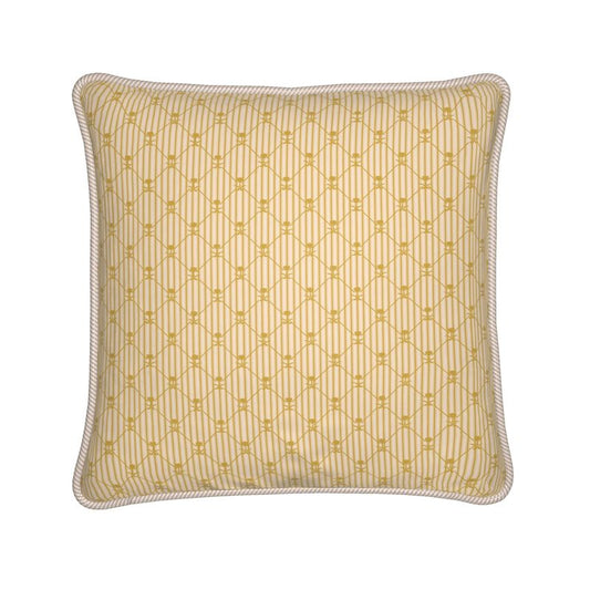 “ Palm tree sword “ silk cushion