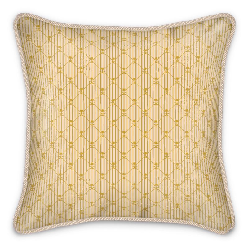 “ Palm tree sword “ silk cushion