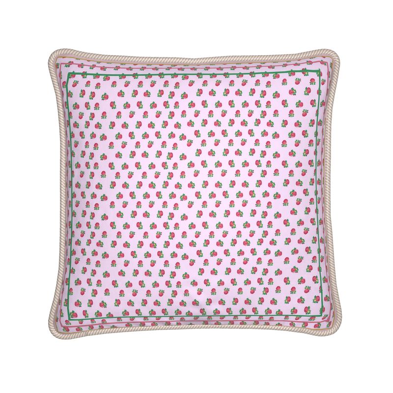 “ Rose “ silk cushion / وسادة روز حرير