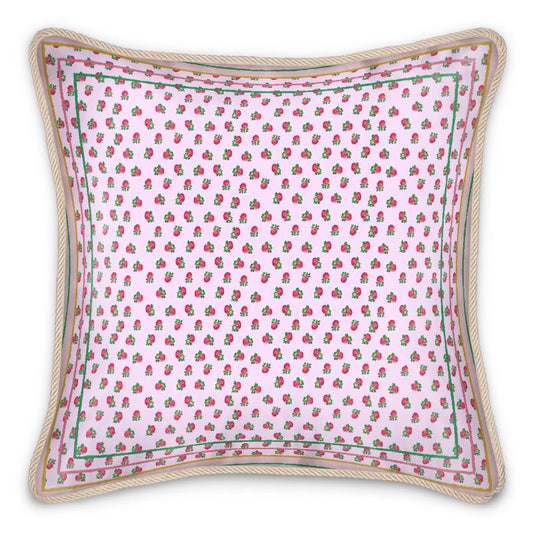 “ Rose “ silk cushion / وسادة روز حرير