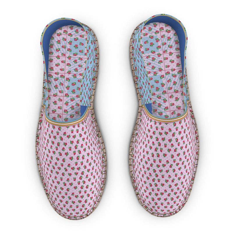 Rose espadrilles